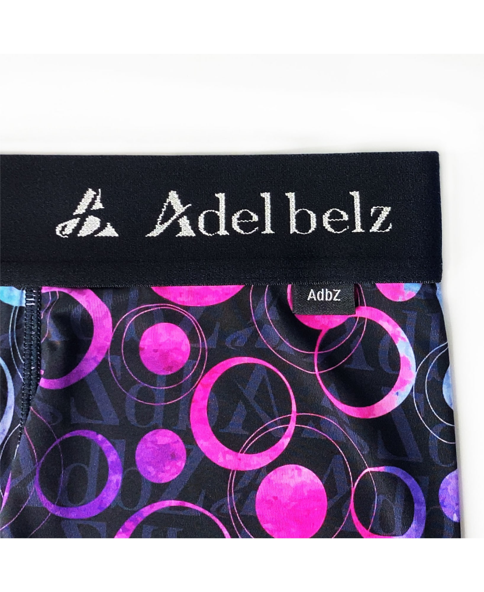 Adelbelz(アデルベルツ) BOXER ボクサーパンツ 高級 ブランド メンズ  ローライズ 男性下着 オシャレ ロゴ METEOR PHANTOM BLACK | デザイン詳細画像